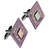 Item057: Apple CPU Cuff Links - Motorola, PowerPC, Canada