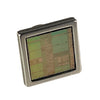 Item059: Silicon Wafer Computer Chip Tie Tack -  Yellow & Fire - Tie Clip, Tie Pin, Lapel pin