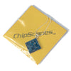 Item029: Computer Circuit Board Pendant - Laptop, Square, Blue and Silver