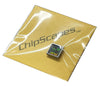 Item054: Silicon Wafer Cryptographic Test Circuit Tie Tack -  Steel & Rainbow Colors