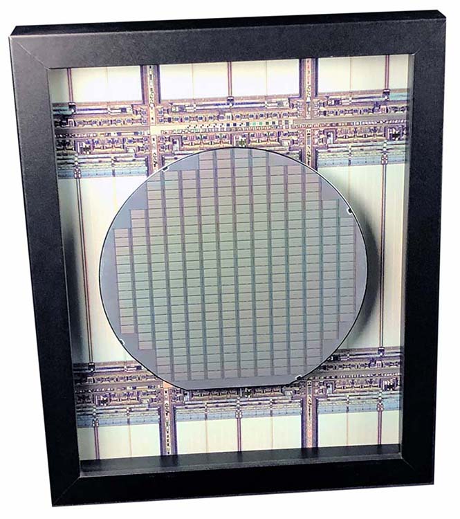 Memory Silicon Wafer Artworks
