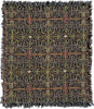 ChipScapes Blanket - Memory of Space (Woven, Quilt, Green, Red, Gold)