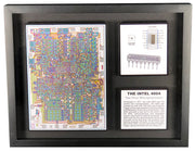 Intel 4004 - The World's First Microprocessor - D4004 with 4004 Chip Die