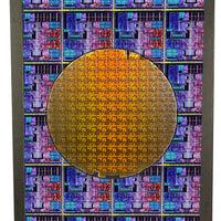 Silicon Wafer with Switch on a Chip (SoC) Chips - 8 inch,200mm, Broadcom