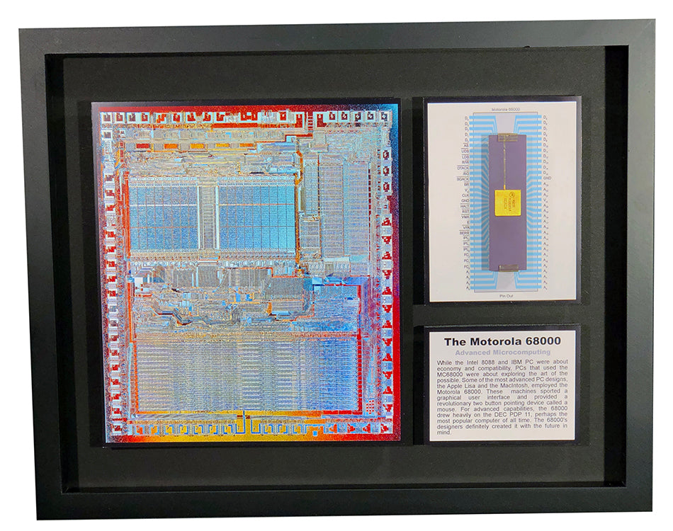 The Motorola 68000 - Advanced Microprocessor - MC68000L8 | ChipScapes
