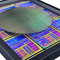 Silicon Wafer with Switch on a Chip (SoC) Chips - 8 inch,200mm, Broadcom