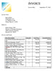 Invoice for Mims Museum