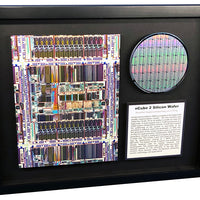 Silicon Wafer - nCube 2 Silicon Wafer - Supercomputer, Parallel, Hypercube, Artwork