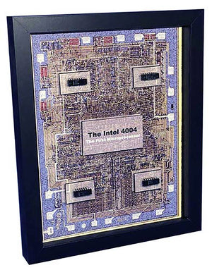 Intel 4004 - The World's First Microprocessor with Chipset 4001, 4002 ...
