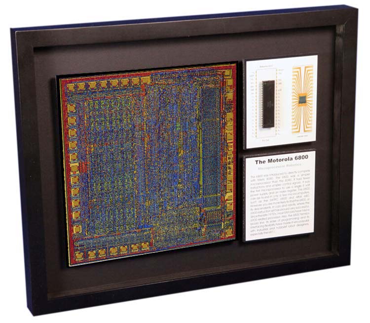 Motorola 6800 - Microprocessor Robotics - Motorola's First CPU | ChipScapes