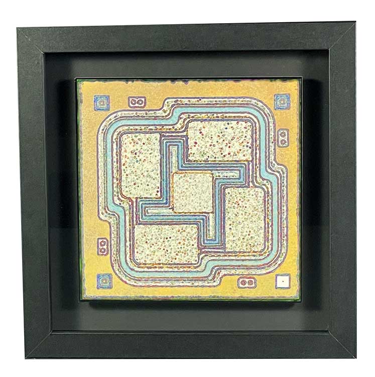 Computer Chip Temple Silicon Computer Chip