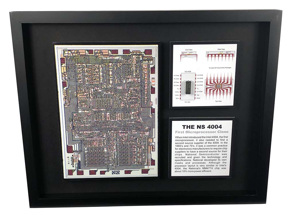 The National Semiconductor 4004 - First Microprocessor Clone