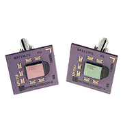 Item057: Apple CPU Cuff Links - Motorola, PowerPC, Canada