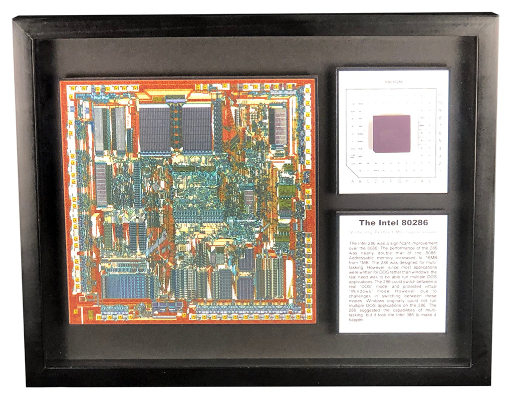 286 Computer Chip The Intel 286 - A Virtually Perfect Microprocessor | ChipScapes