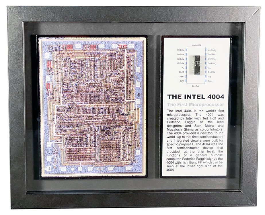 Intel 4004 Computer Microprocessor