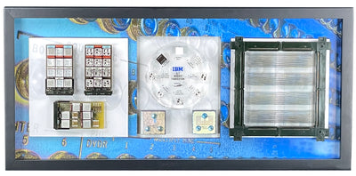 IBM System/360 - Processor Logic Circuit Boards, Magnetic Core, & SLT Fabrication Paperweight - One of a Kind