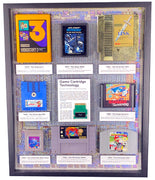 Game Cartridge Technology - Icons of the 20th Century - Perfect for the Game Room