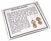 Item010: IBM Punch Card Earrings - Throw back to the 1960s and 70s