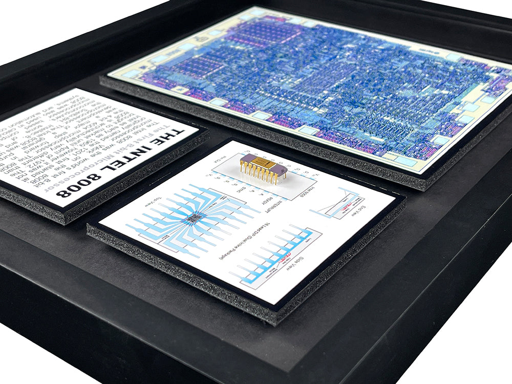 Intel 8008 - The World's First 8-bit Microprocessor - C8008 | ChipScapes
