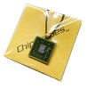 Item052: AMD/ATI RV620 Terascale Radeon GPU Necklace - Bronze, Dark Green, Silver