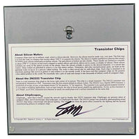 The Transistor Chip - A Single Silicon Planar Transistor Computer Chip Die