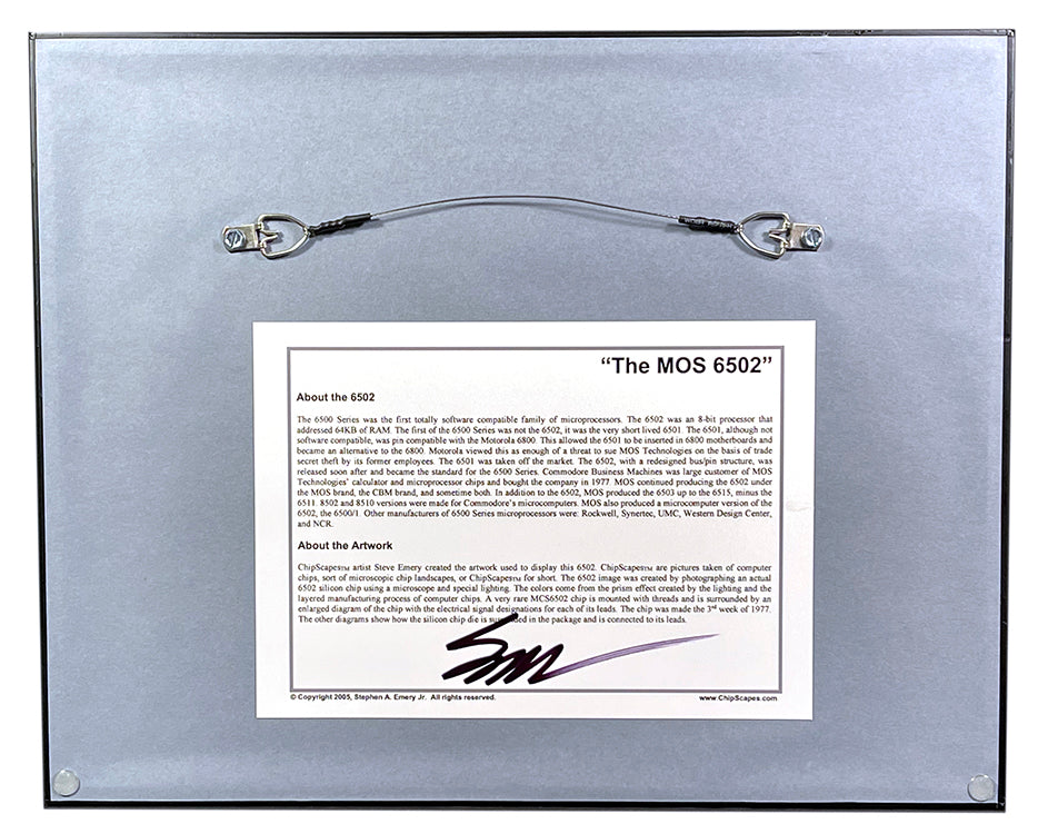 The MOS 6502 - The Hobbyist's Microprocessor Rare MCS6502 Version ...