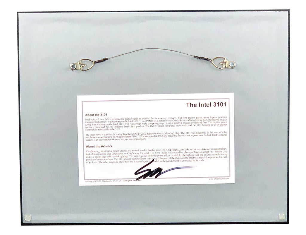 The Intel 3101 - The First Memory Chip | ChipScapes