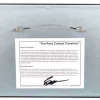 The Point Contact Transistor - The First Solid State Switch - Western Electric 2N110