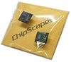 Item055: Silicon Wafer Cryptographic Test Circuit Cuff Links -  Steel & Rainbow Colors