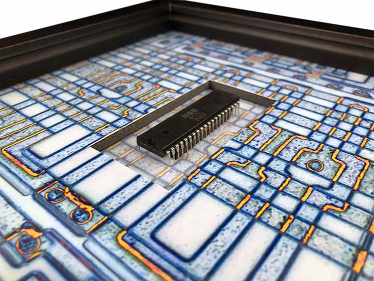 Mos Technology MOS 6502 Microprocessor | ChipScapes