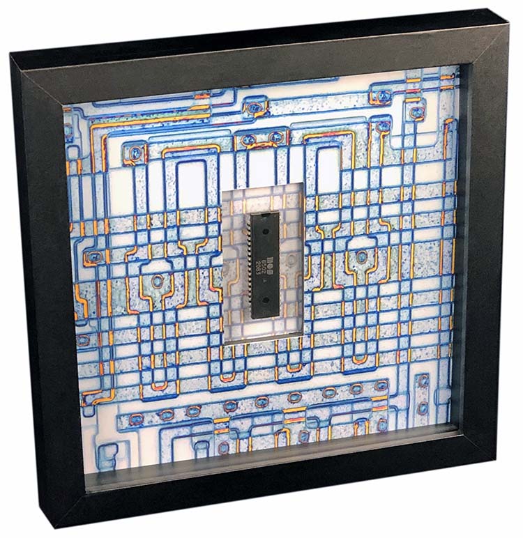 Mos Technology MOS 6502 Microprocessor | ChipScapes