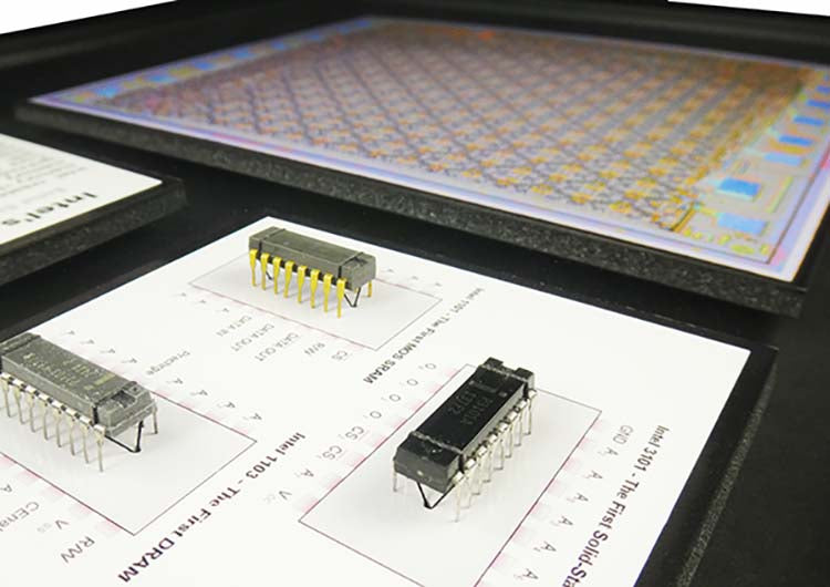 Memory Chips - The Early Intel Memory Chips | ChipScapes