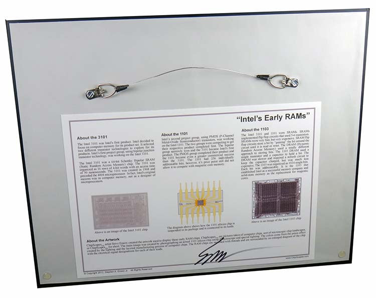 Memory Chips - The Early Intel Memory Chips | ChipScapes