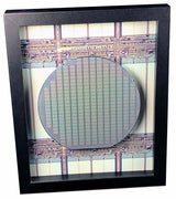 Silicon Wafer with RAM Memory Chips - 6 inch