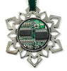 ChipScapes Set  #5:  Computer Circuit Boards with Chips (3 Ornaments)