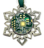 ChipScapes Set  #6:  Computer Circuit Boards (3 Ornaments)